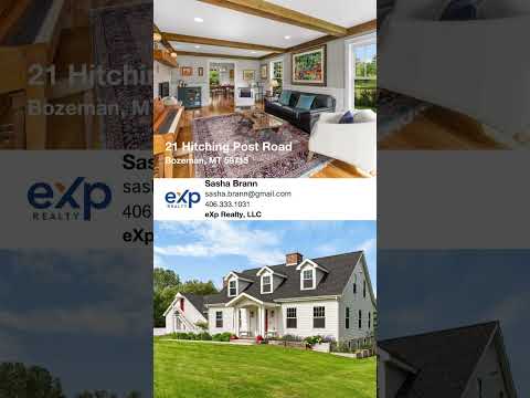 21 Hitching Post Road, Bozeman, MT home video tour