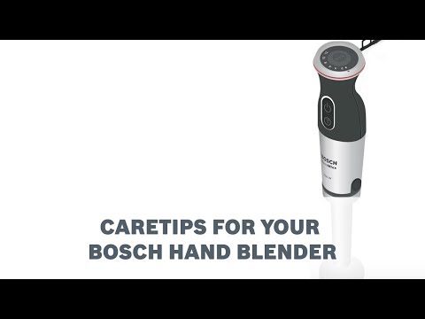 Caretips for your Bosch Hand Blender