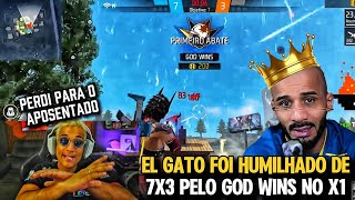EL GATO FOI HUMILHADO NO X1 PELO GOD WINS