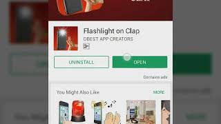 Flashlight on clap screenshot 5