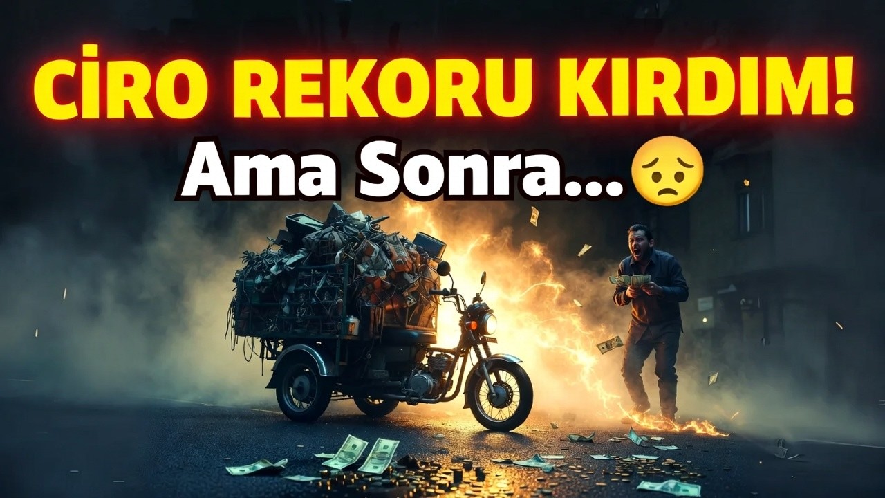 Satış Yaptık Cİro Rekoru Kırdık,Ama Sonrası Hüsran
