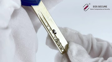 【P2】 Patented master key security lock cylinder