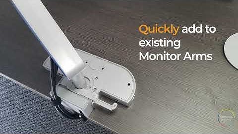 Zdock Integrated Technology Hub for Zgo Monitor Arm