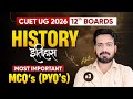 🔴 LIVE: History MCQ &amp; PYQ Series - Day 03 | 🔥 Class 12 Boards &amp; CUET UG 2026 Preparation
