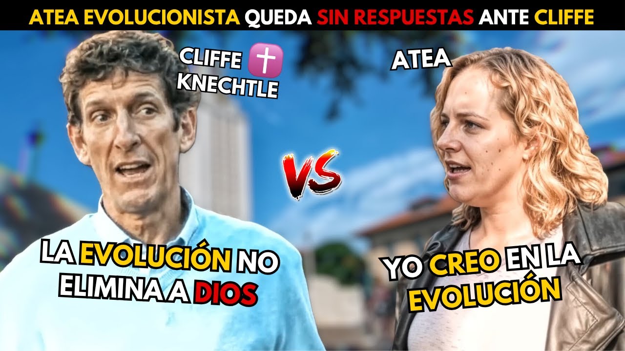 ¿Evolución o Creación? Cristiano deja EN SILENCIO a ATEA Evolucionista