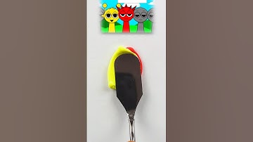 Guess the mixed color of sprunki #asmr #satisfying #sprunki #incredibox