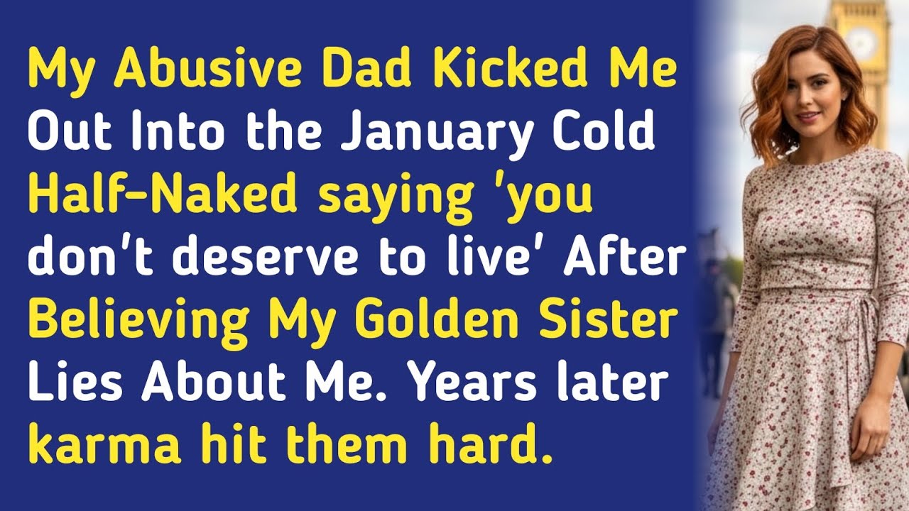 My Abusive Dad Kicked Me Out Into the January Cold Half-Naked Saying “You Don’t Deserve to Live