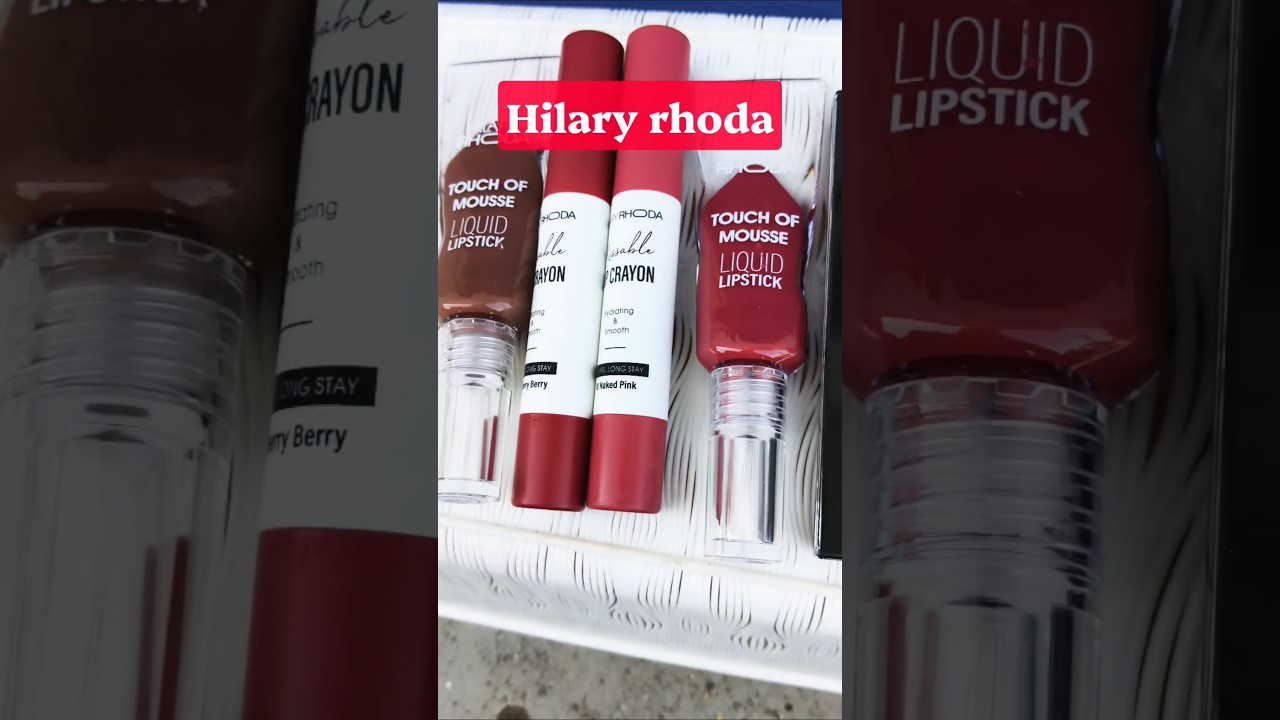 Viral Hilary Rhoda Lipsticks ka Honest Review! 💄

Finally m