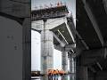 ⚠️Fall Of The Steel Bridge Deck! Massive Accident!! 🏗️ 💥 #bridgecollapse #constructionfail