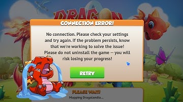😭😭How? Why! CONNECTION ERROR! - DRAGON MANIA LEGENDS