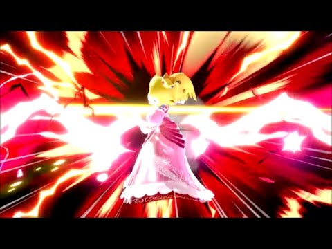 スマブラSP　ピーチ　大ダメージリアクション　動画編