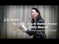 J.S. Bach - 'Aus Liebe' aria from St. Matthew Passion demonstrated by Emily Bey…