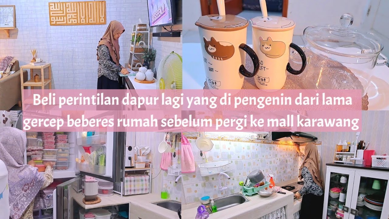 Beli perintilan dapur lagi gemes banget