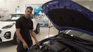 Bolton Kia - How to check your vehicles windscreen wash levels