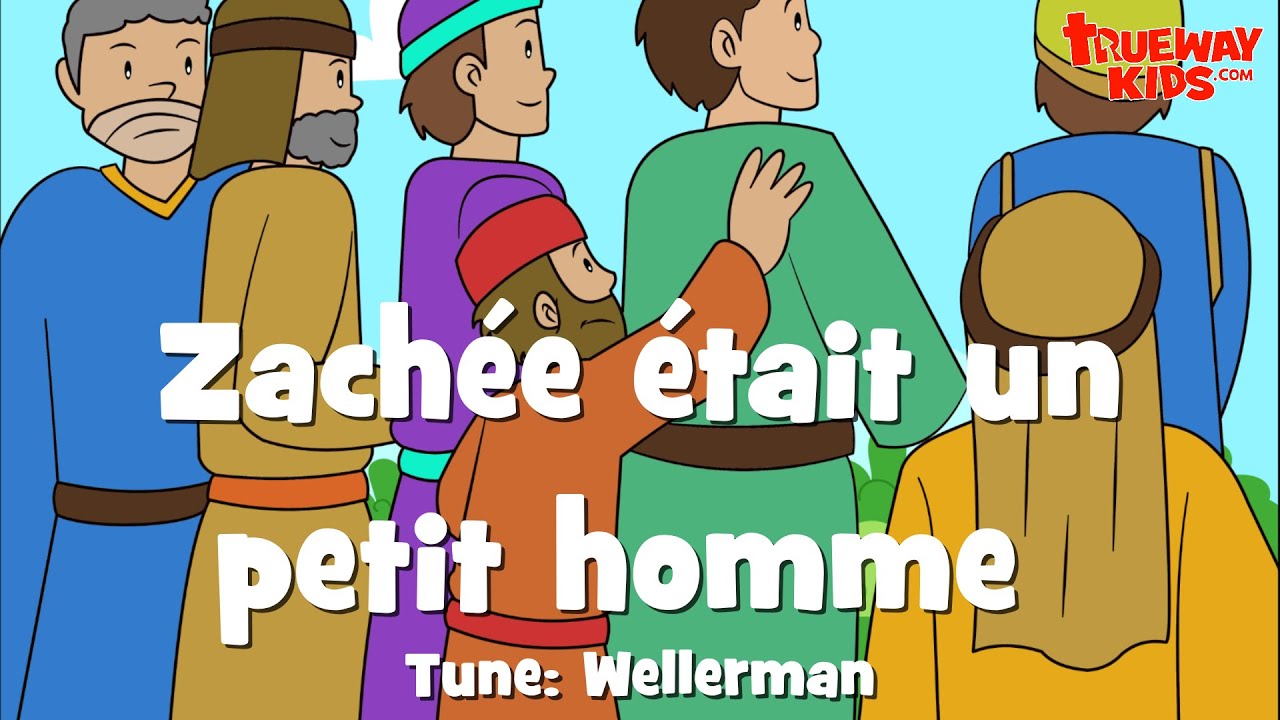 Zachée était un petit homme - Chanson chrétienne pour les enfants - YouTube