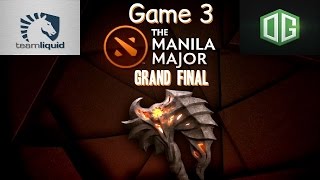 Liquid vs OG - Game 3 - Manila Major Grand Final - Highlights