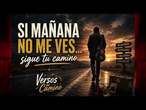 💔 Si Mañana No Me Ves… Sigue Tu Camino | Versos del Camino 😢🎸