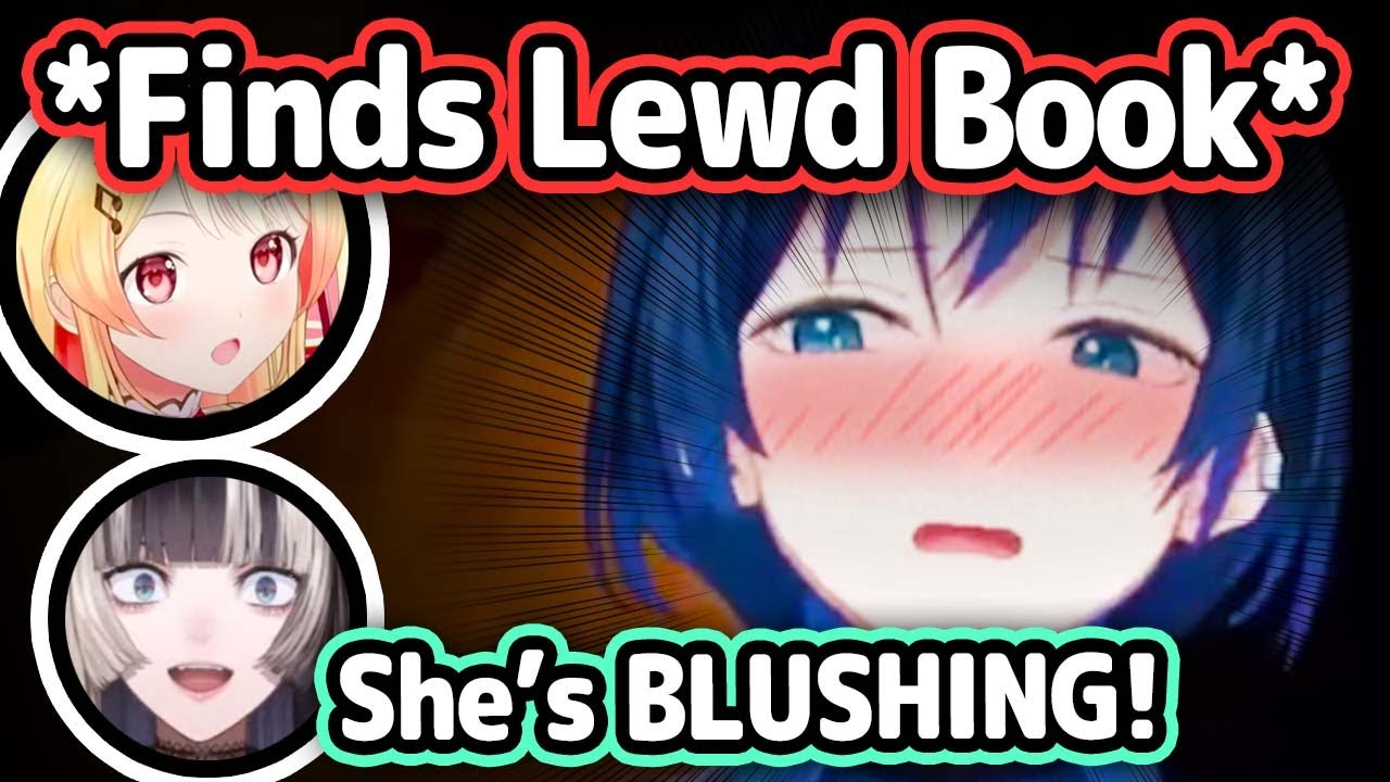 Kanade Finds Lewd Book In Ao-Kun's IRL Room and Makes Her Panic In a Cute Girly Voice...【Hololive】