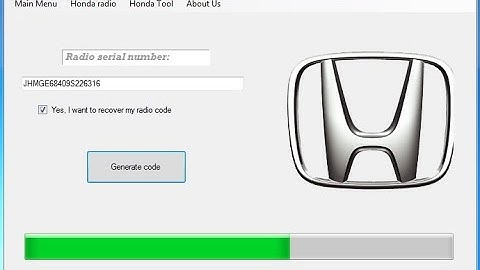 How to Retrieve your Honda Radio and Navi Code [FREE UNLOCK]