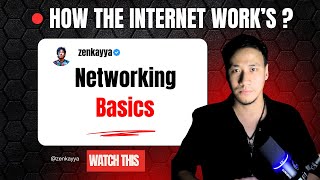 How the Internet Works: IP,  protocols , Ports , MAC( Networking Basics )