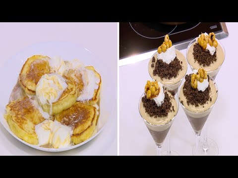 طريقة عمل حلوى كريمة القهوة و الشيكولاتة