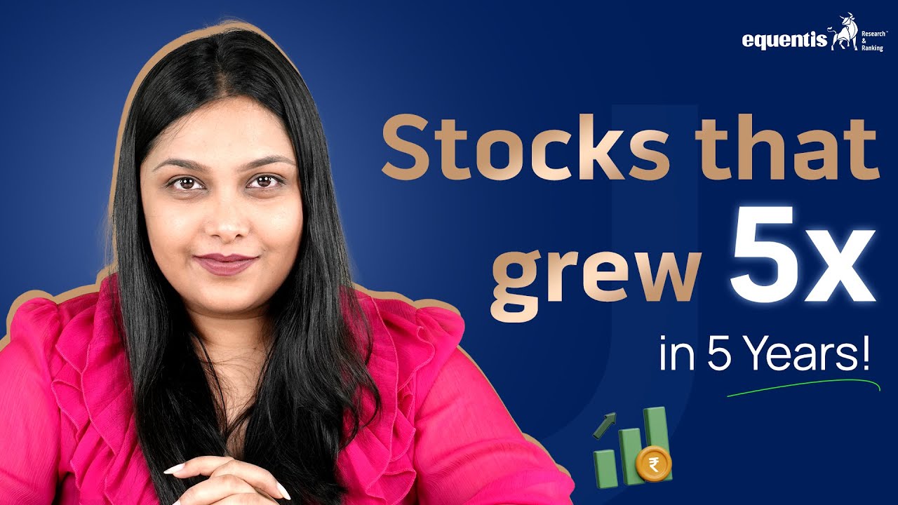 5 Stocks that skyrocketed 5x in just 5 Years! 🚀📈 YouTube