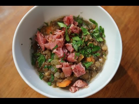 Best Ham Hocked Lentil Soup | SAM THE COOKING GUY recipe