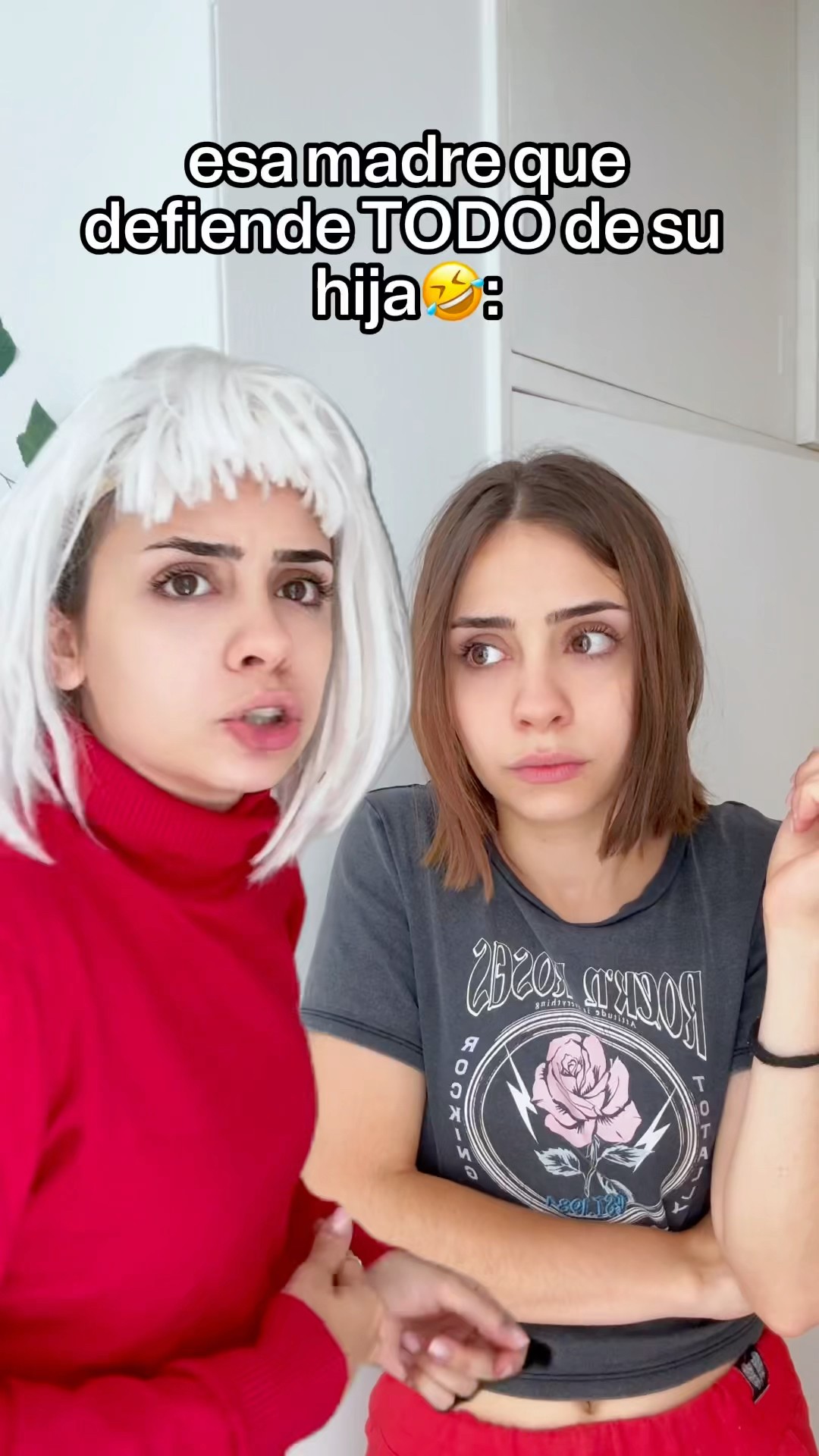 esa madre que defiende TODO de su hija xd?