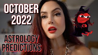 OCTOBER 2022 ASTROLOGY PREDICTIONS: eclipse season for US, russia, ukraine, iran.