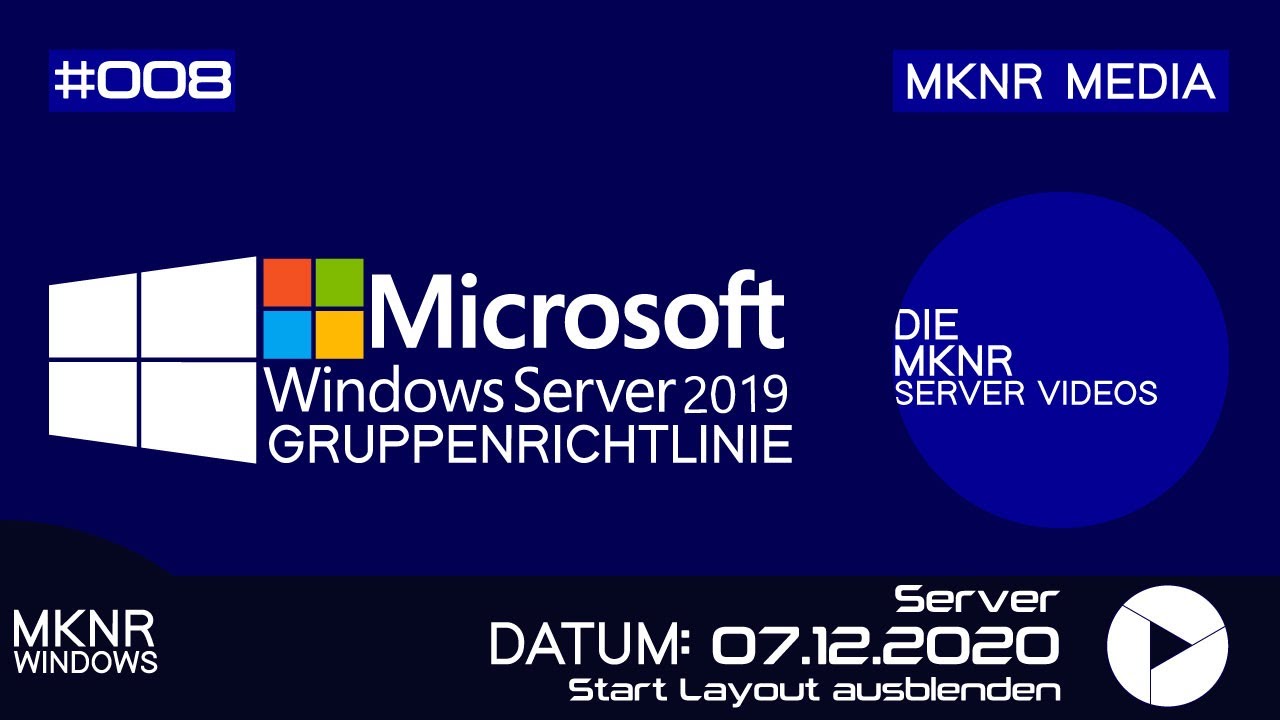 Start Layout Ausblenden GPO Windows Server 2019 YouTube