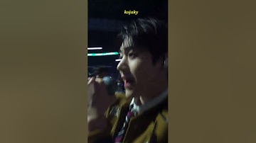 [FANCAM] ZB1 Ricky and Hanbin MC & Gunwook and Matthew perform BACKPACKERS at KCON LA 2025 - day 2