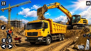 👷 Heavy Excavator Road Construction Simulator 🚧 - City JCB Games 2019 - Android Gameplay screenshot 2