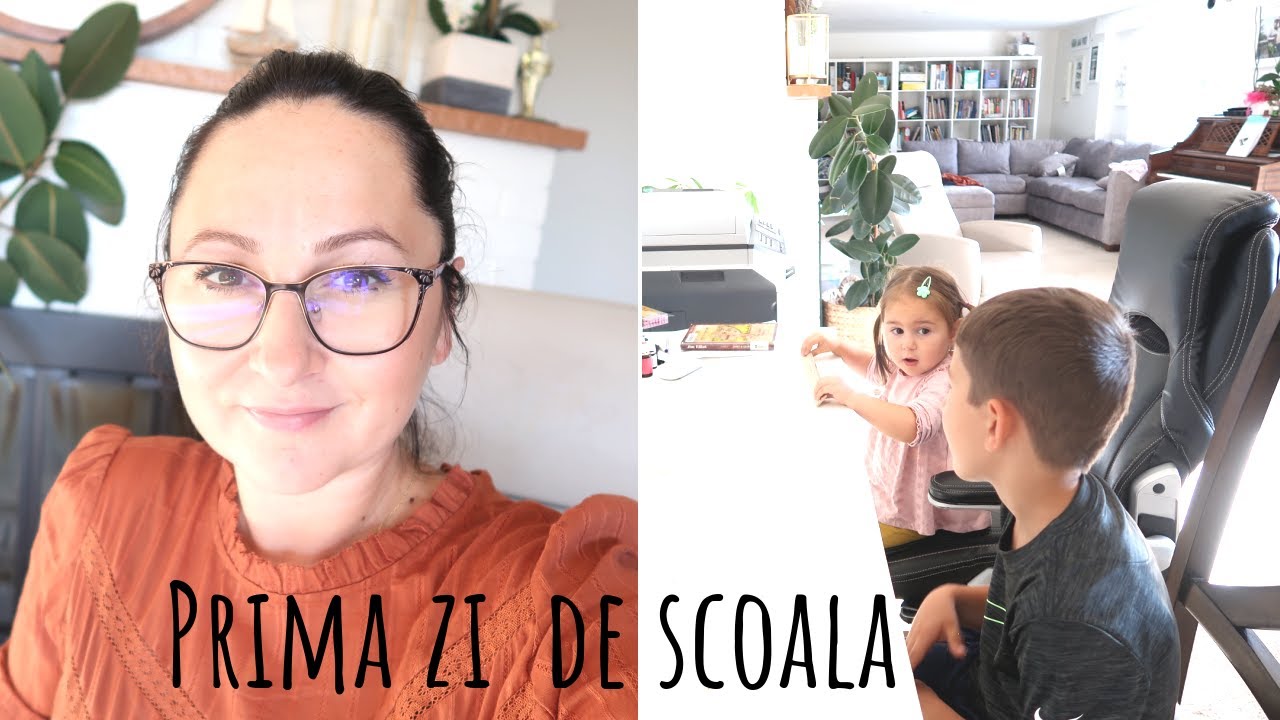 Prima zi de scoala! Homeschool !Octombrie 2020!
