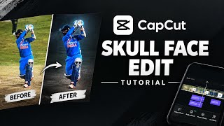 CapCut Editing Trick You Must Try!🔥|  2026 NEW METHOD! ☠️ | SKULL FACE