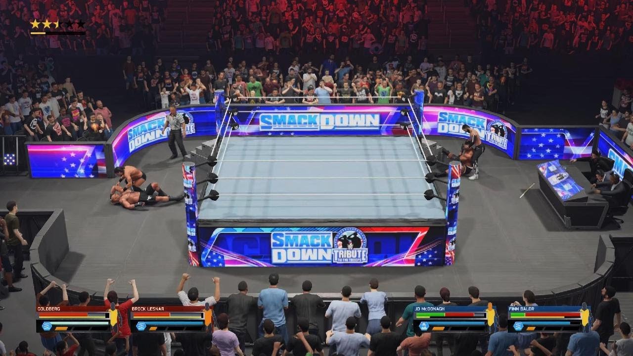 WWE 2K25 - Tornado Elimination Tag Match 