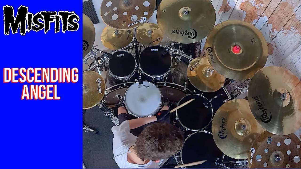 THE MISFITS | DESCENDING ANGEL | DRUM COVER | Bosphorus Cymbals