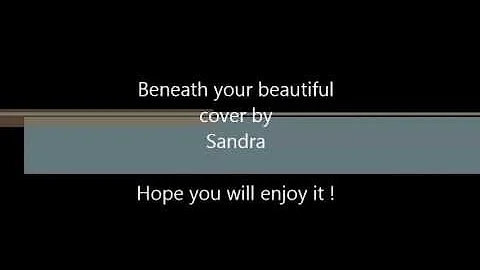 beneath your beautiful -cover by sandra