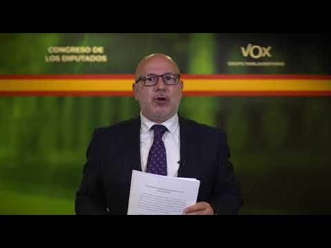 Francisco José Alcaraz "VOX denuncia al Gobierno por el COLCE"