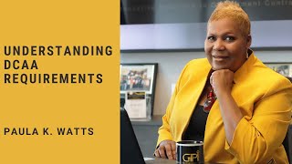 Understanding DCAA Requirements