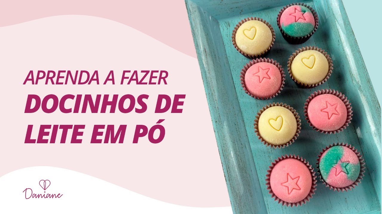 Como fazer docinho de leite em pó