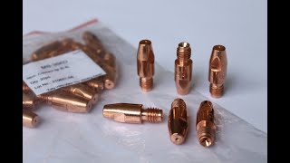 Famous Welding Contact Tip M8x30 ECu for BINZEL Series MIG MAG CO2 Gun Wealth