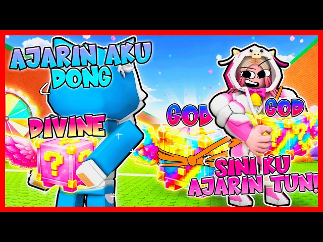 ATUN KURUS PURA2 NOOB SUPAYA BISA PRANK MOMON DI PULL LUCKY BLOCKS !! Feat @sapipurba Roblox