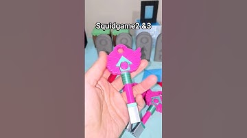 squidgame 3d printed toys key, gonggi