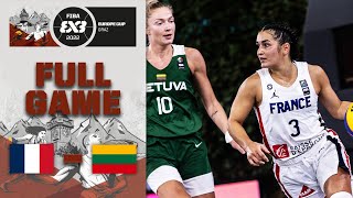 France v Lithuania | Women Quarter-Final | Full Game