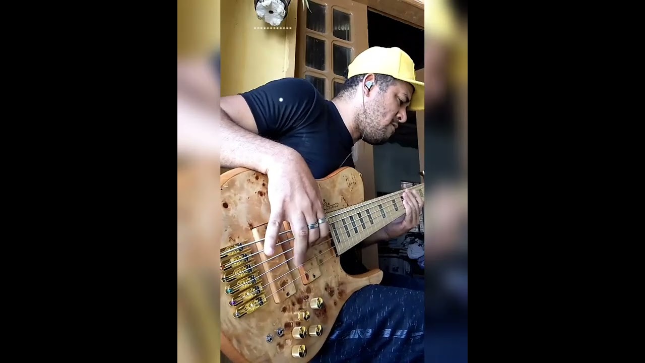Assunto delicado 🎶bass cover 🙌🎸Baixo do luthier F.lisboa captadores tesla e circuito tb Tech hybrid💥