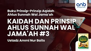 Kaidah & Prinsip Ahlusunnah wal Jamaah | Ustadz Ammi Nur Baits, S.T., B.A