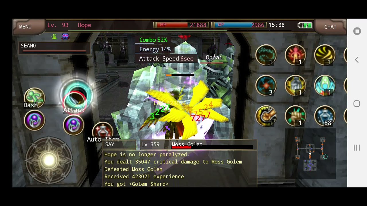 Iruna Online monk veleno rosa build YouTube