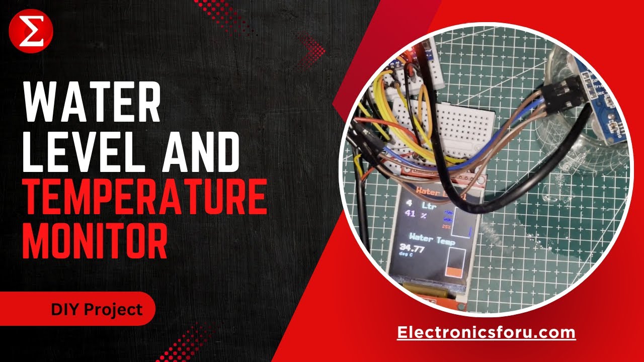 Система мониторинга уровня и температуры воды в режиме реального времени на базе Arduino | Электр...