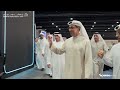 منصور بن زايد يطلع على برامج مجلس الأمن السيبراني وشرطة أبوظبي في مهرجان الشيخ زايد الصيفي