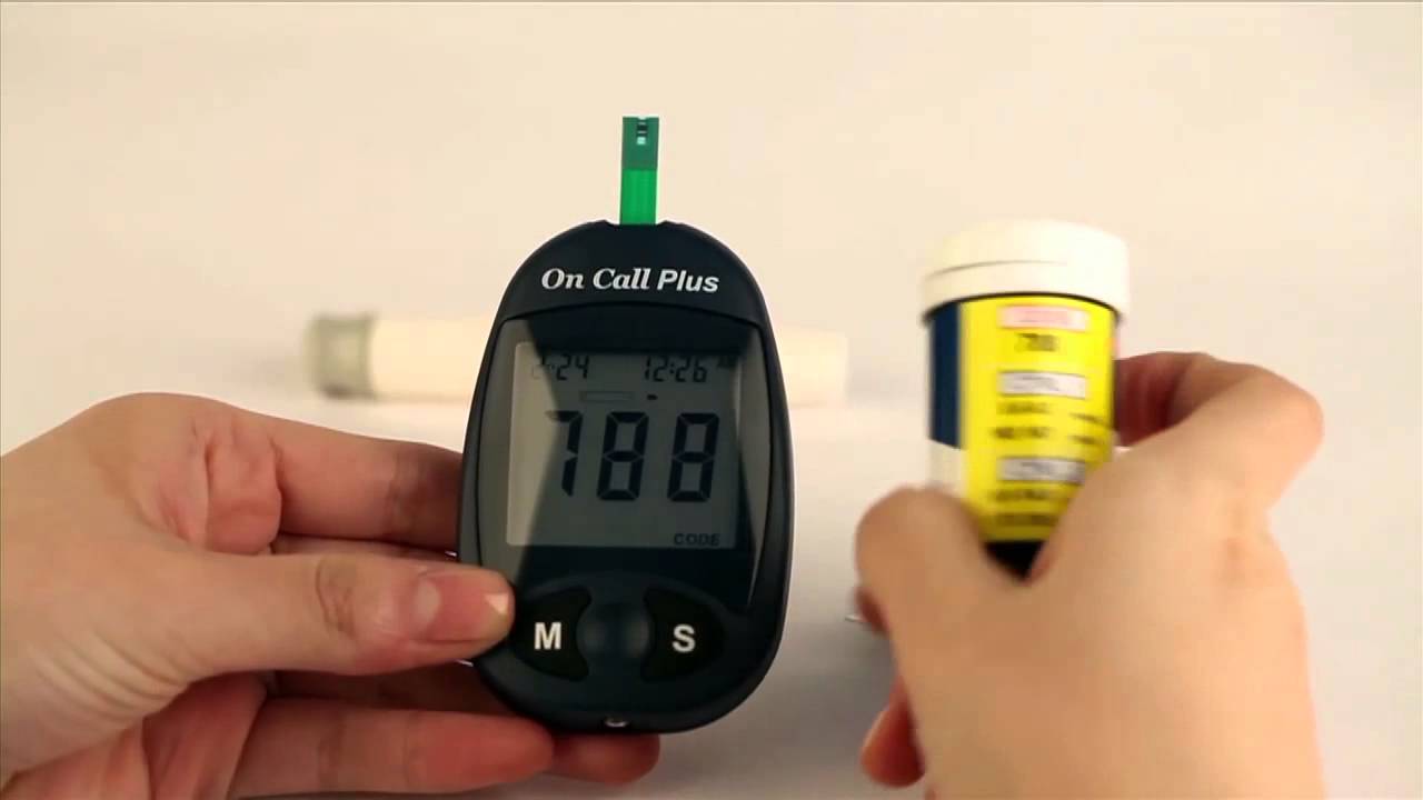 Medidor de glicemia on call plus Medidor de glicemia on call plus